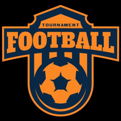 Football Tournament logo template Thumbnail