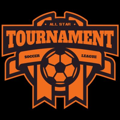 Tournament Soccer league logo template Thumbnail