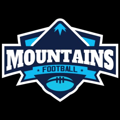 Mountains Football logo template Thumbnail