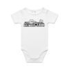 AS Colour - Organic Baby 'Mini-me' Onesie Romper Thumbnail
