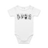 AS Colour - Organic Baby 'Mini-me' Onesie Romper Thumbnail
