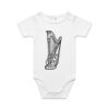 AS Colour - Organic Baby 'Mini-me' Onesie Romper Thumbnail