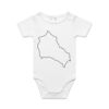 AS Colour - Organic Baby 'Mini-me' Onesie Romper Thumbnail