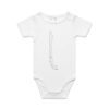 AS Colour - Organic Baby 'Mini-me' Onesie Romper Thumbnail