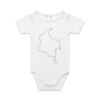 AS Colour - Organic Baby 'Mini-me' Onesie Romper Thumbnail