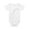 AS Colour - Organic Baby 'Mini-me' Onesie Romper Thumbnail