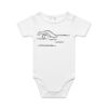 AS Colour - Organic Baby 'Mini-me' Onesie Romper Thumbnail