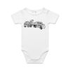 AS Colour - Organic Baby 'Mini-me' Onesie Romper Thumbnail
