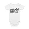 AS Colour - Organic Baby 'Mini-me' Onesie Romper Thumbnail